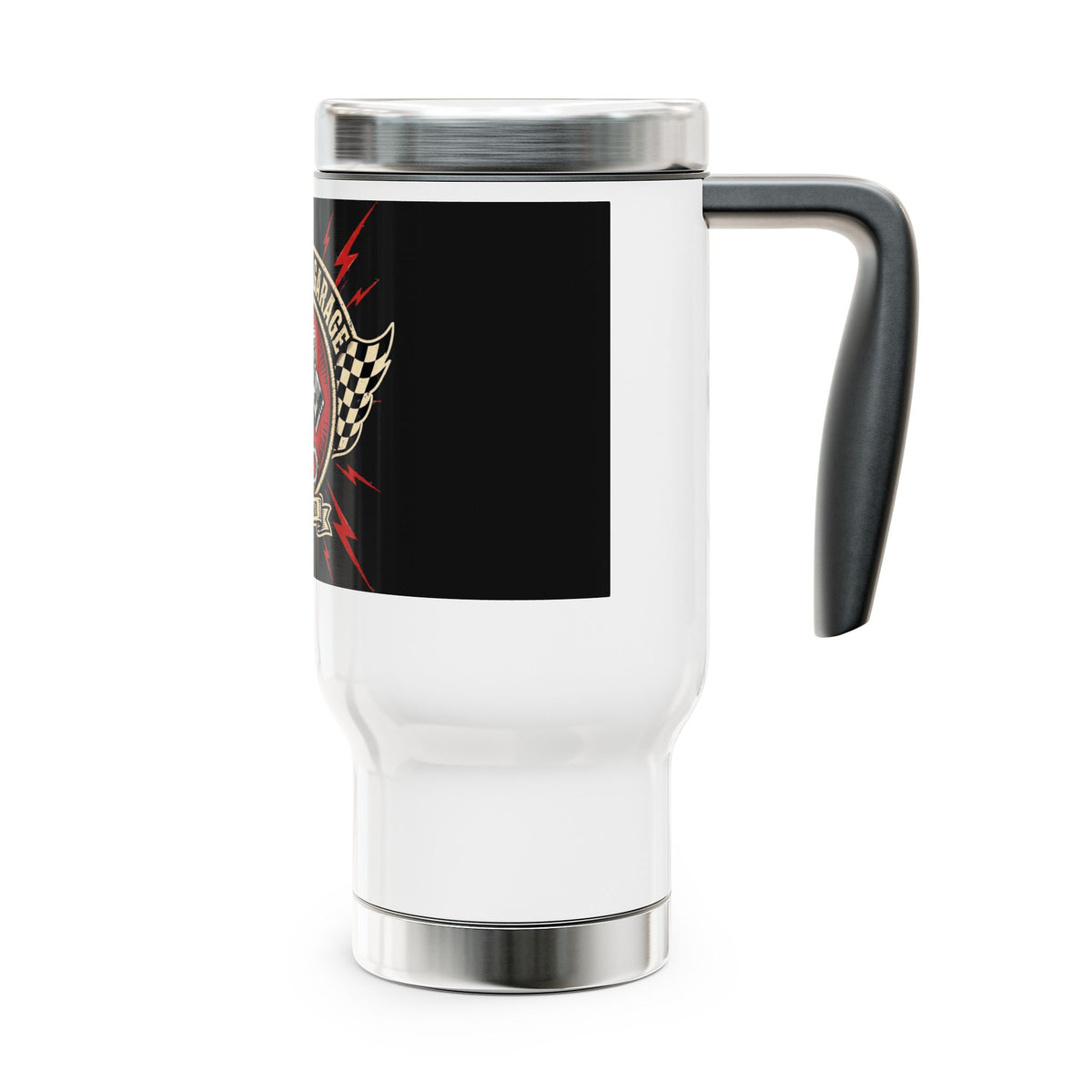 Speed Shop Garage Travel Mug 14oz - Dr. Frank's Garage, image 4