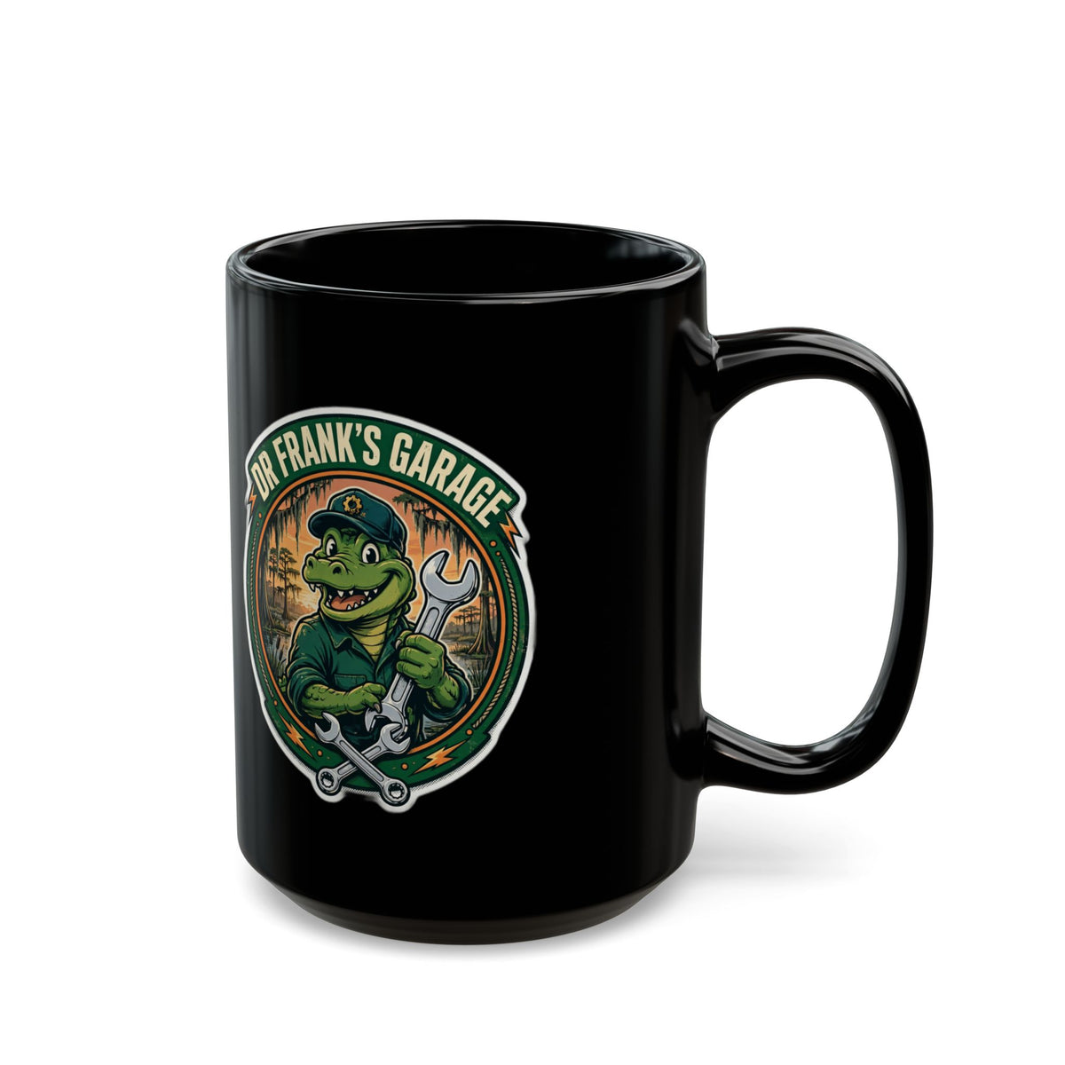 Swamp Gator Mechanic Mug - Dr. Frank's Garage