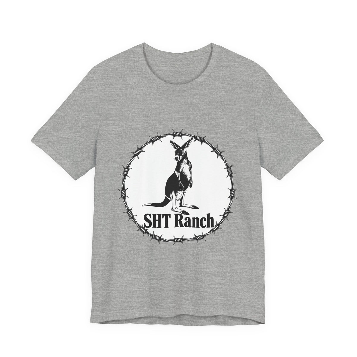 SHT Ranch Kangaroo Barbed Wire Tee | Wren-Oak Ranch