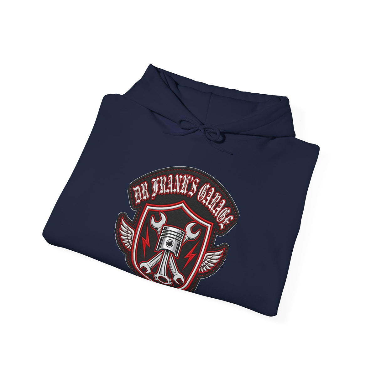 Gasoline Gothic Garage Hoodie - Dr. Frank's Garage, image 10