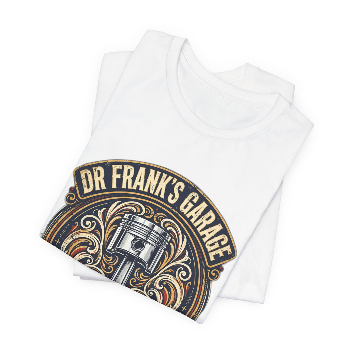 Winged Piston Tee – Garage Wear line by Dr. Frank's Garage, view 6