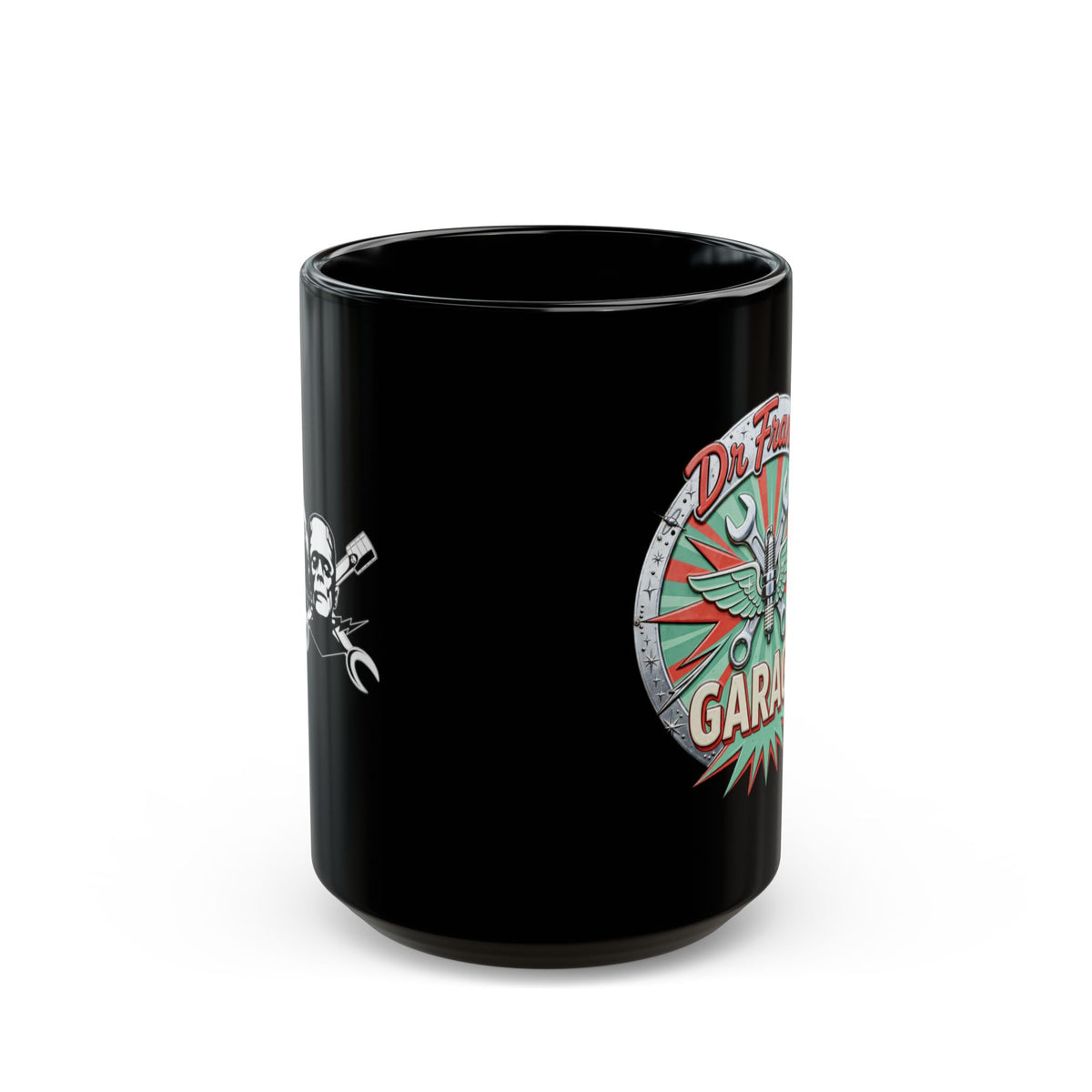 Atomic Garage Mug – Garage Wear line by Dr. Frank's Garage