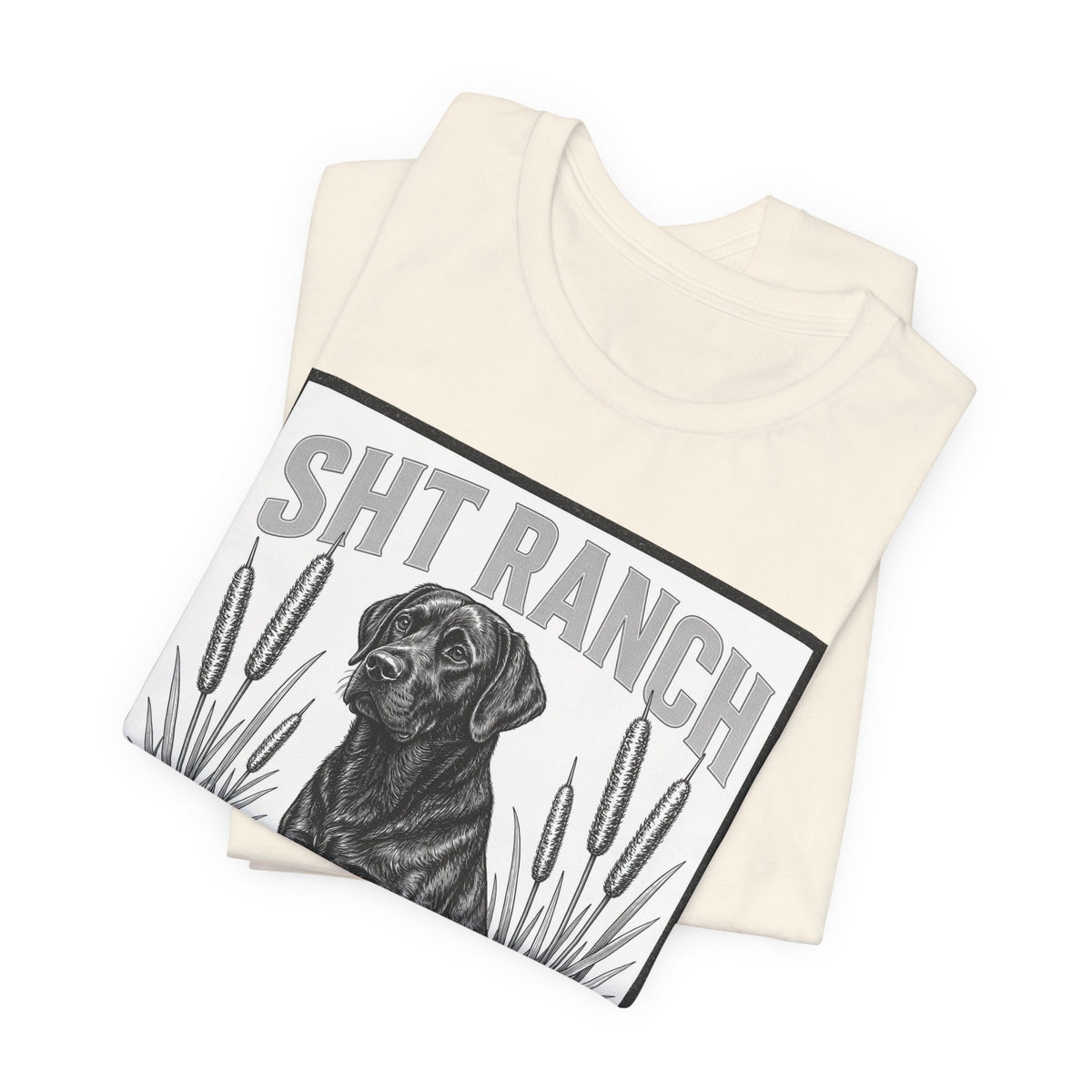 SHT Ranch Black Lab Tee – SHT Ranch & Rodeo line by Dr. Frank's Garage, view 9