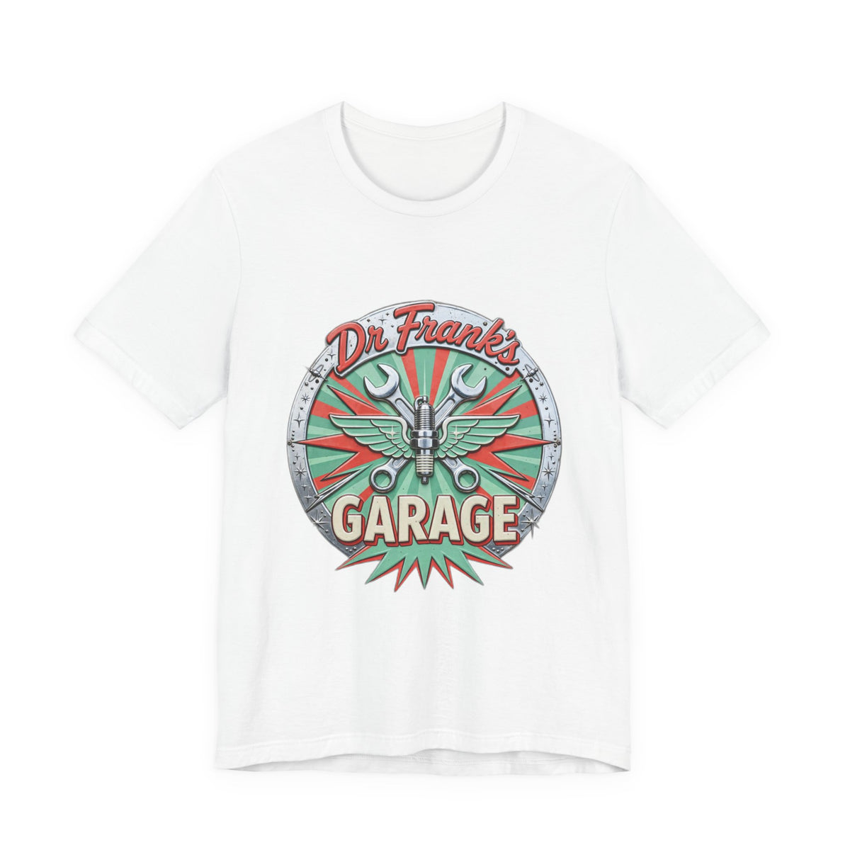 Atomic Garage Tee | Dr. Frank's Garage