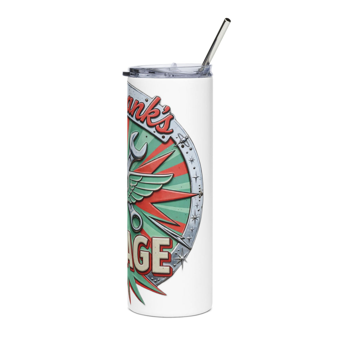Atomic Garage Tumbler 20oz - Dr. Frank's Garage