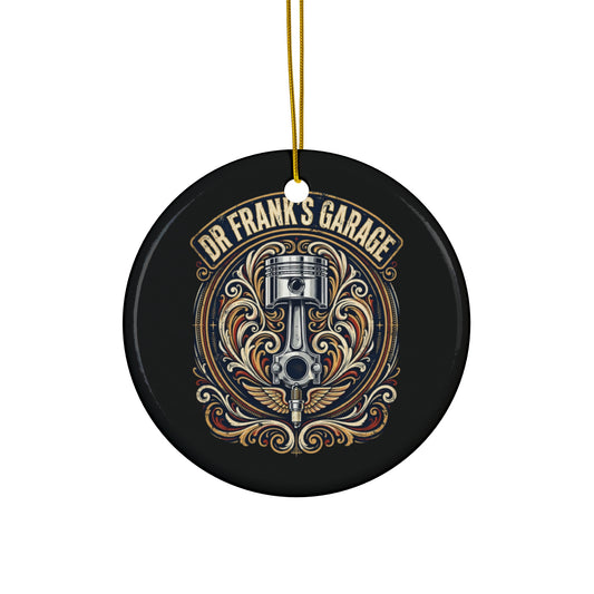 Winged Piston Ceramic Ornament – Garage Wear line by Dr. Frank's Garage