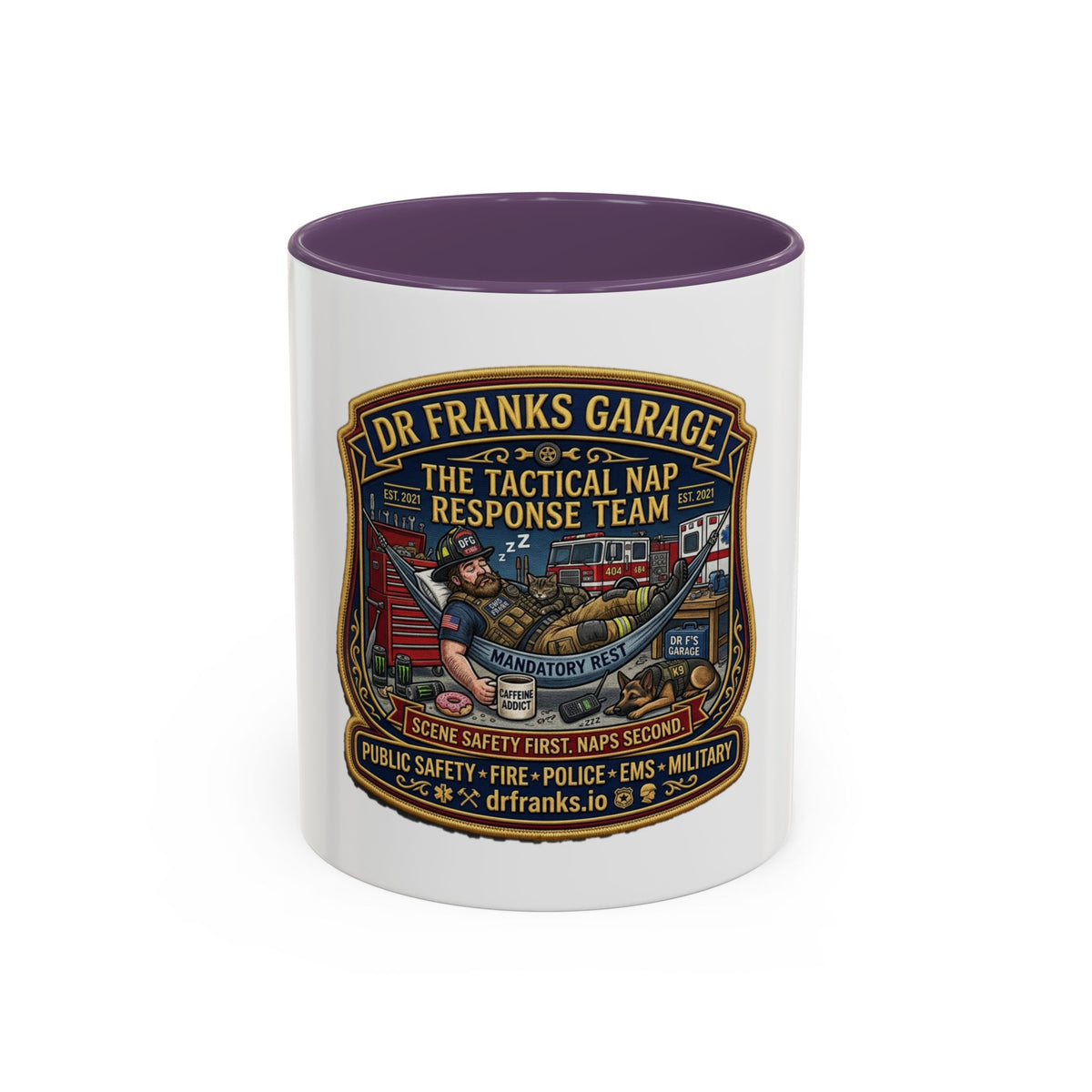 Tactical Nap Response Team Coffee Mug - Dr. Frank's Garage, image 7