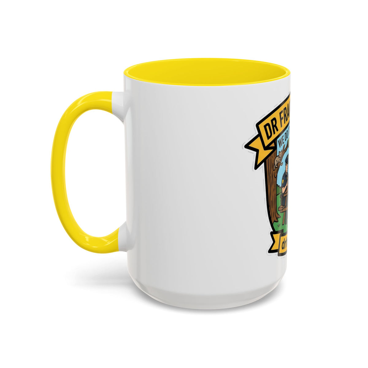 We Do It For The Gram ceramic mug with cop, firefighter and EMT