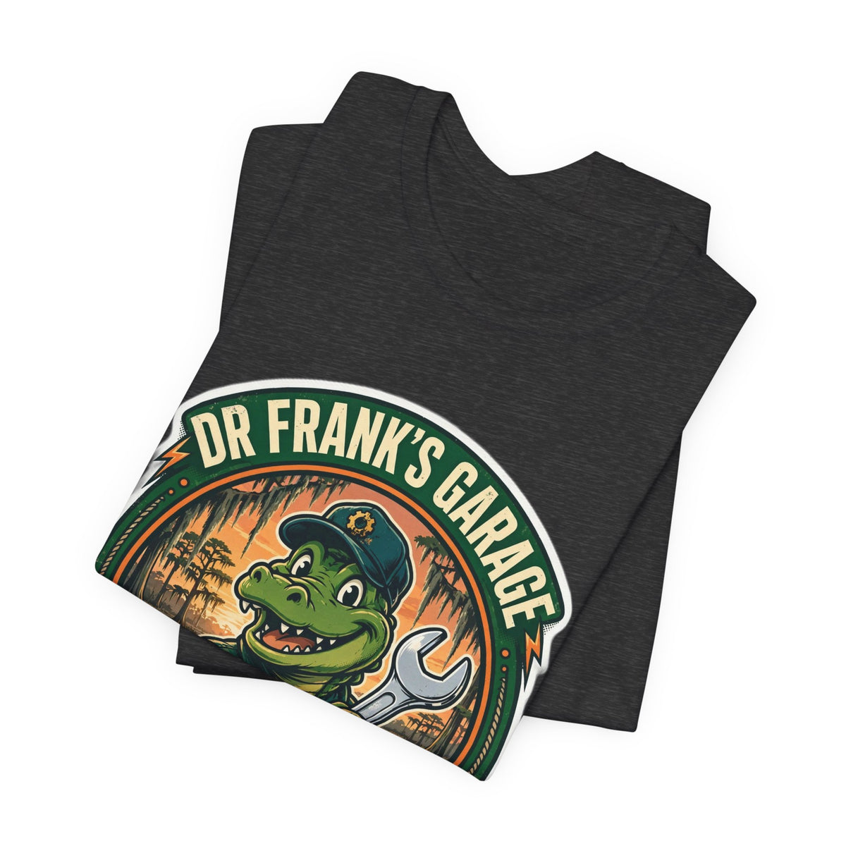 Swamp Gator Mechanic Tee | Dr. Frank's Garage