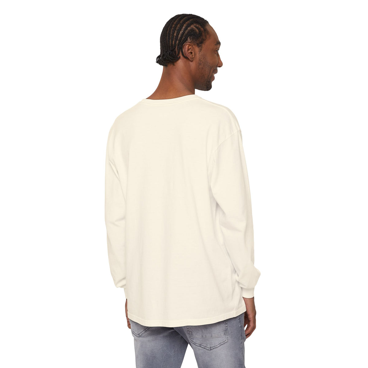 SHT Ranch black lab Comfort Colors long sleeve tee