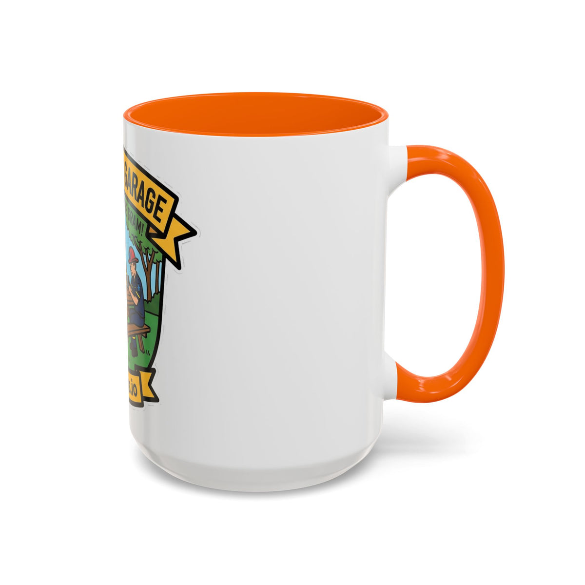 We Do It For The Gram ceramic mug with cop, firefighter and EMT