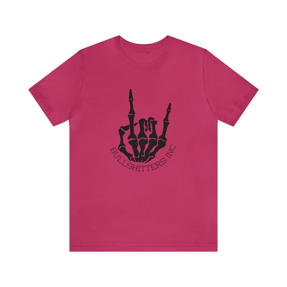 Bullshitters Inc t-shirt in Berry | Dr. Frank's Garage