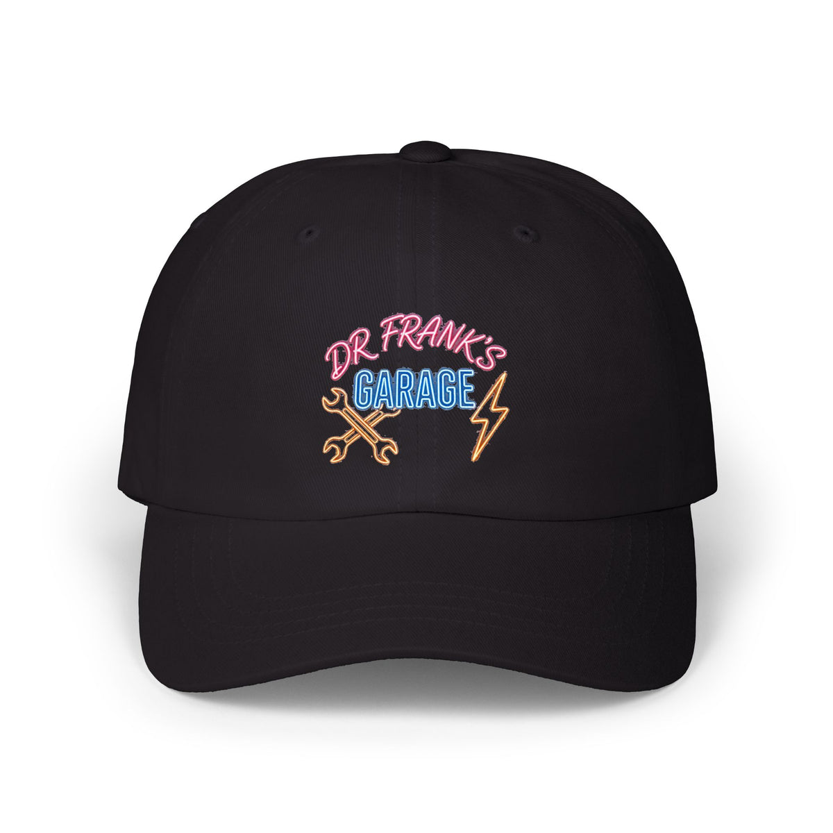 Neon Nights Garage Cap - Dr. Frank's Garage, image 1
