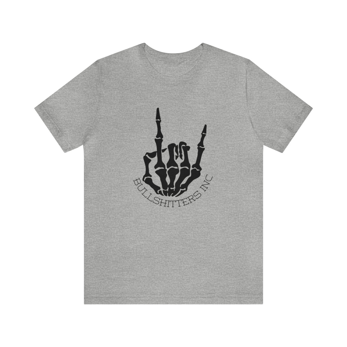 Bullshitters Inc t-shirt in Athletic Heather | Dr. Frank's Garage
