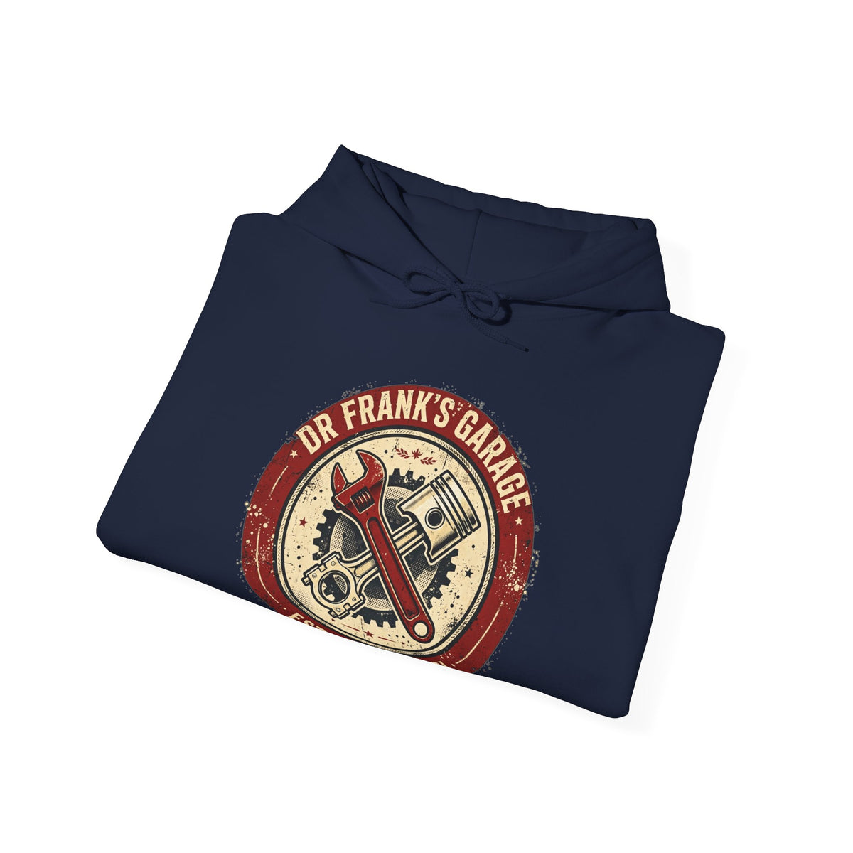 Vintage Badge Garage unisex hoodie with chest badge print, image 10
