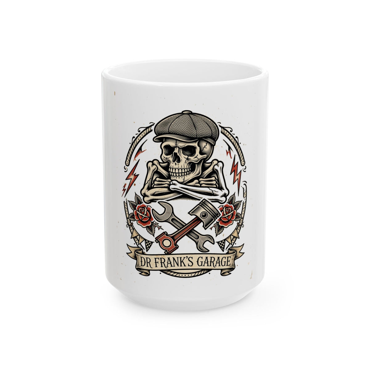 Ink And Iron Garage Mug - Dr. Frank's Garage, image 2
