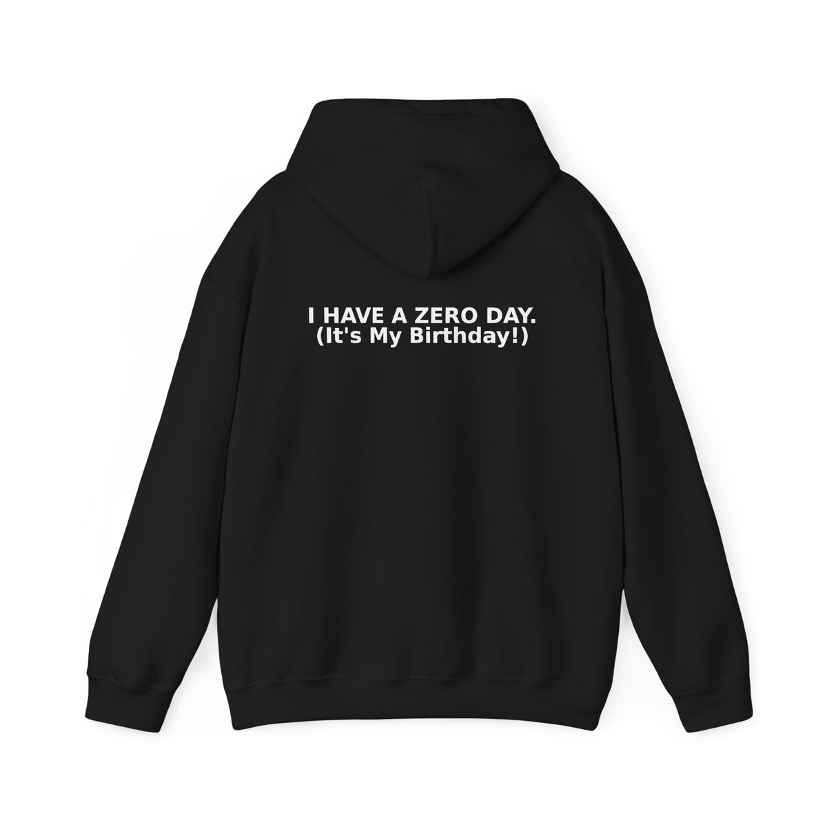 Zero Day Birthday Hoodie - Dr. Frank's Garage