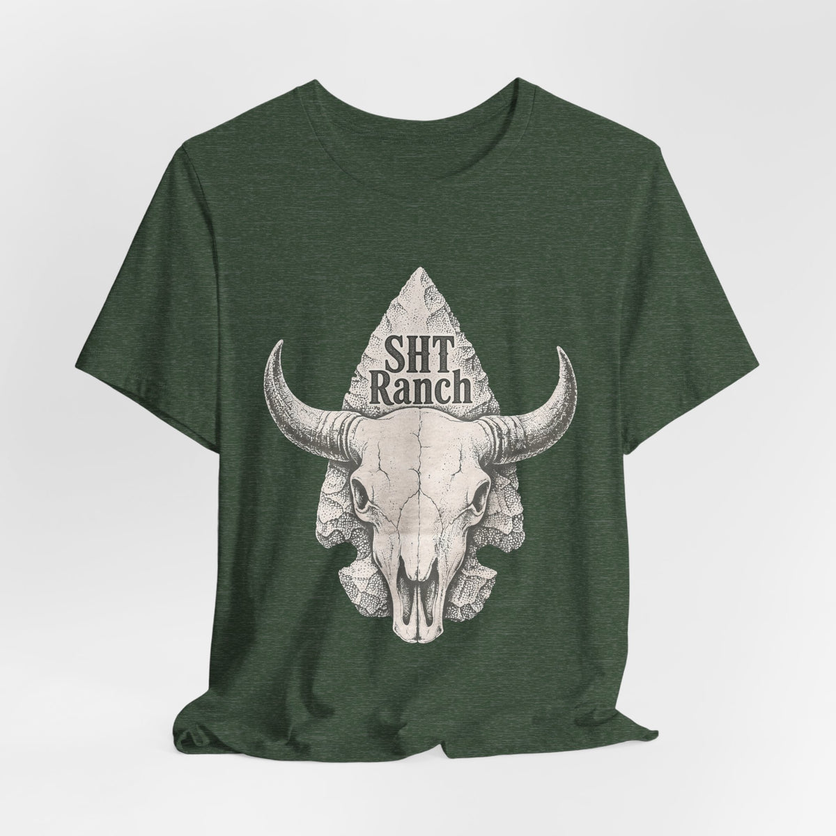 SHT Ranch Skull & Arrowhead Tee | Wren-Oak Ranch