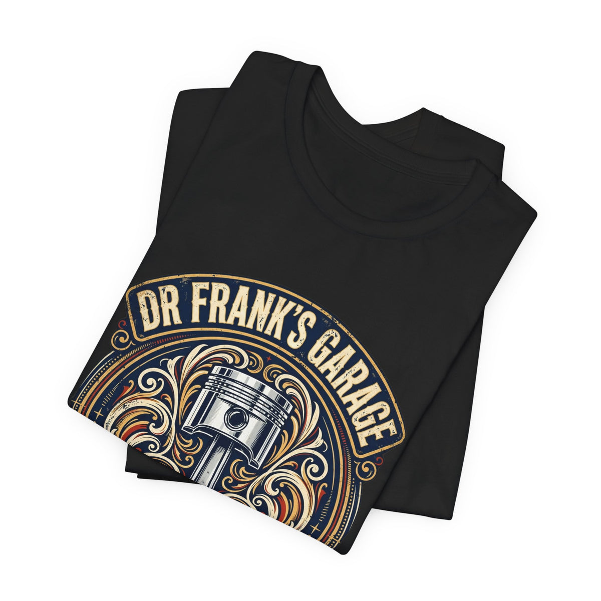 Winged Piston Tee – Garage Wear line by Dr. Frank's Garage, view 9
