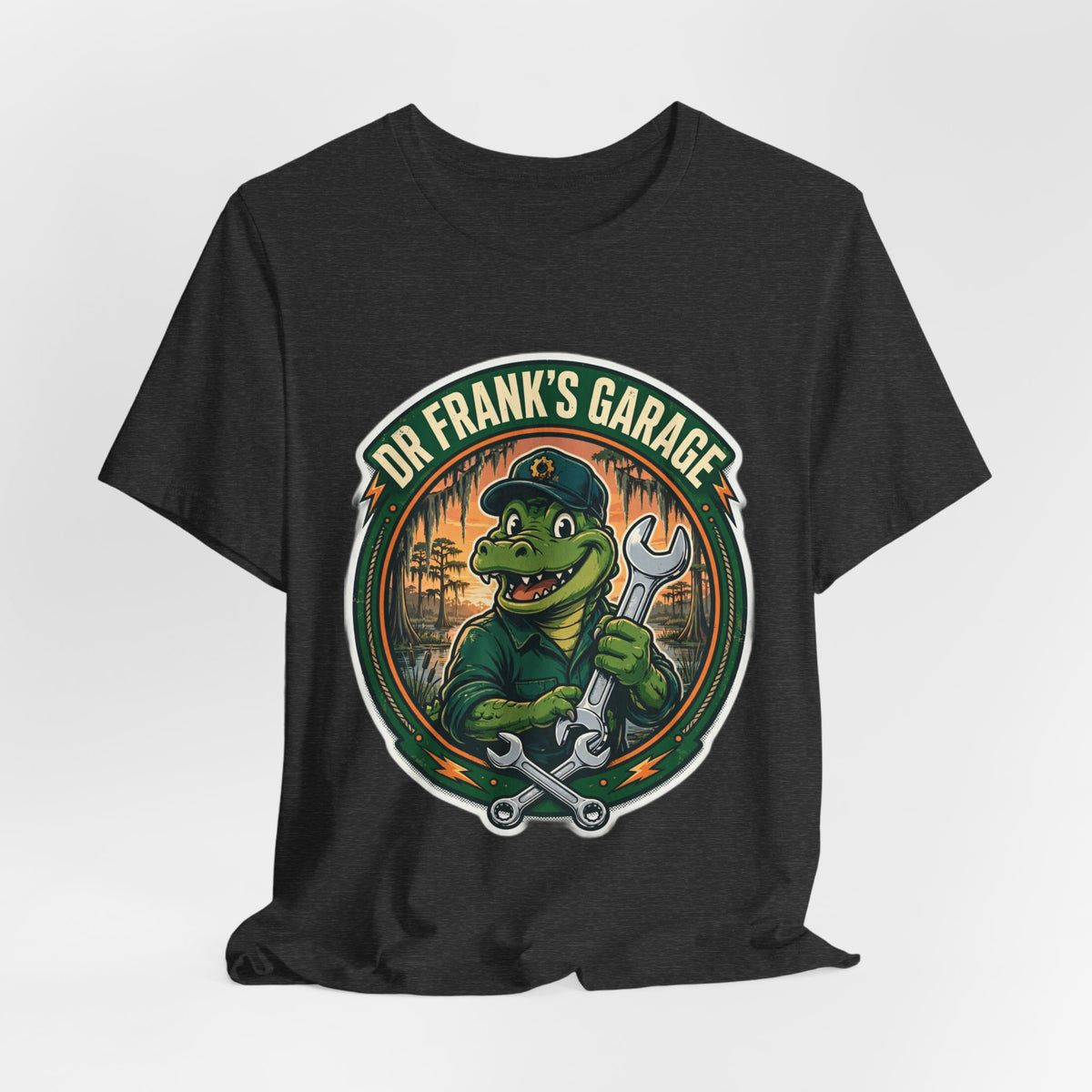 Swamp Gator Mechanic Tee | Dr. Frank's Garage