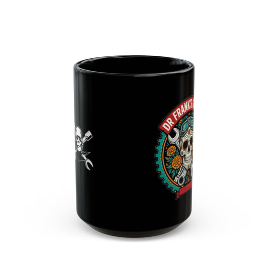 Sugar Skull Wrench Mug - Dr. Frank's Garage