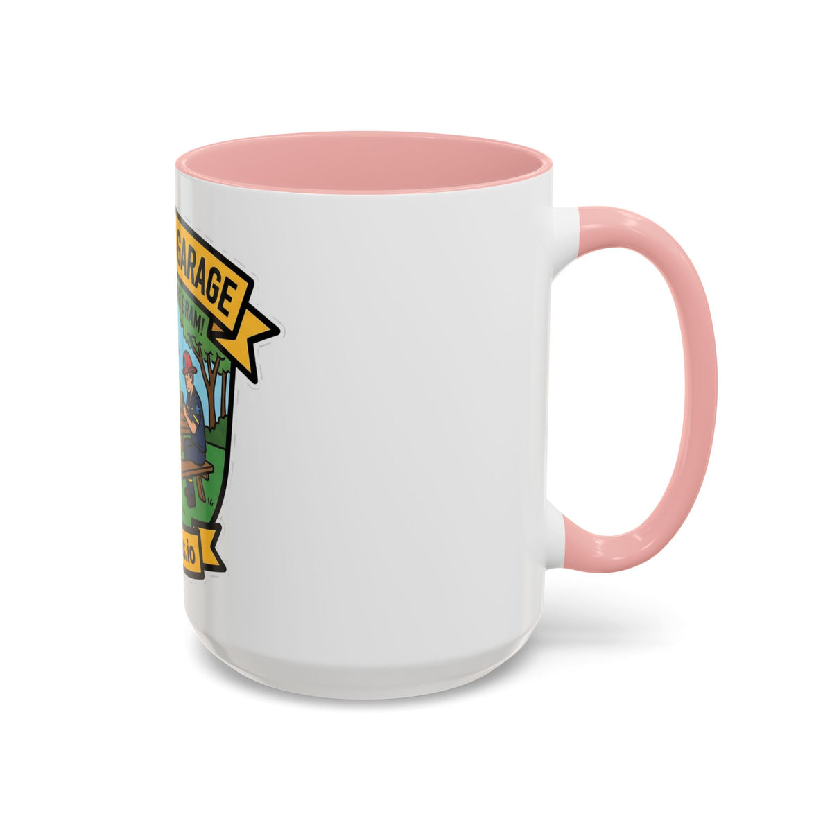 We Do It For The Gram ceramic mug with cop, firefighter and EMT