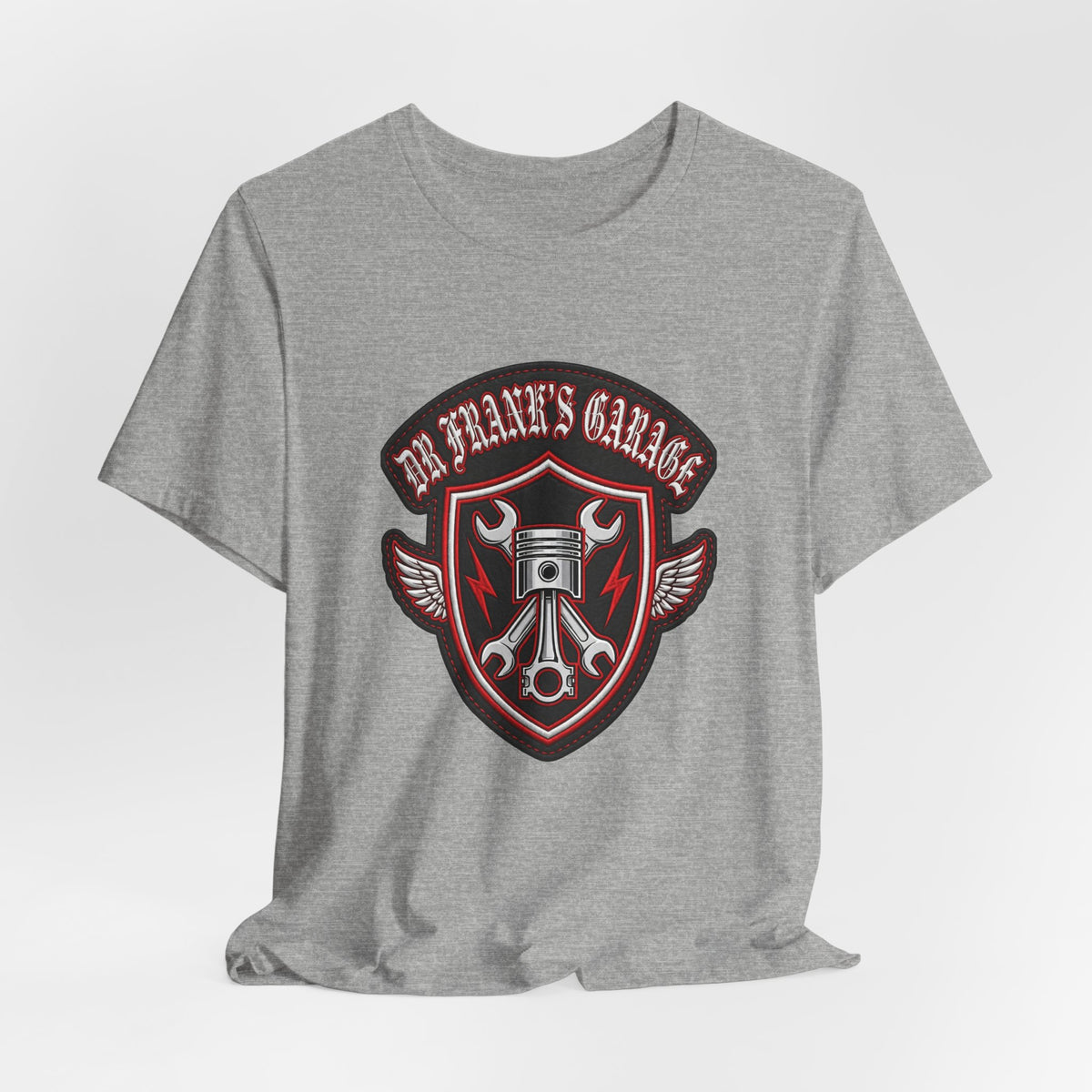 Gasoline Gothic Garage Tee - Dr. Frank's Garage, image 16