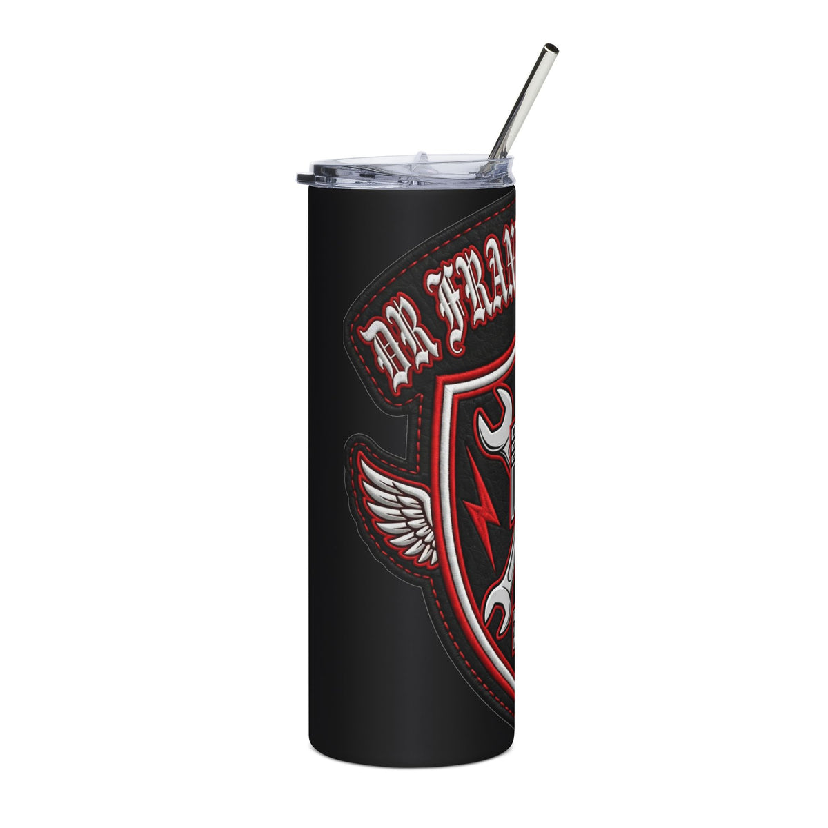 Gasoline Gothic Garage Tumbler 20oz - Dr. Frank's Garage, image 2