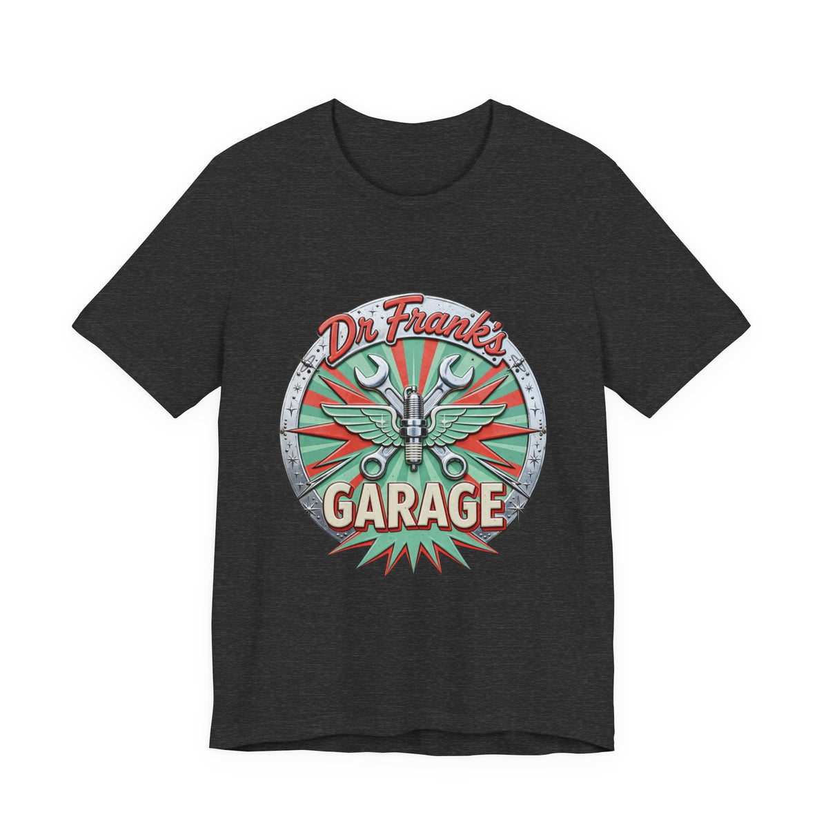Atomic Garage Tee | Dr. Frank's Garage