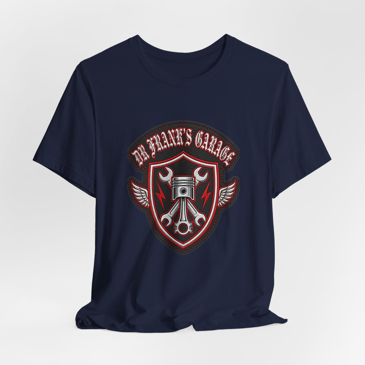 Gasoline Gothic Garage Tee - Dr. Frank's Garage, image 10