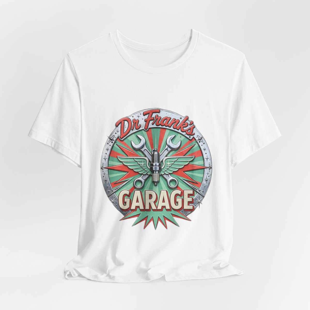 Atomic Garage Tee | Dr. Frank's Garage