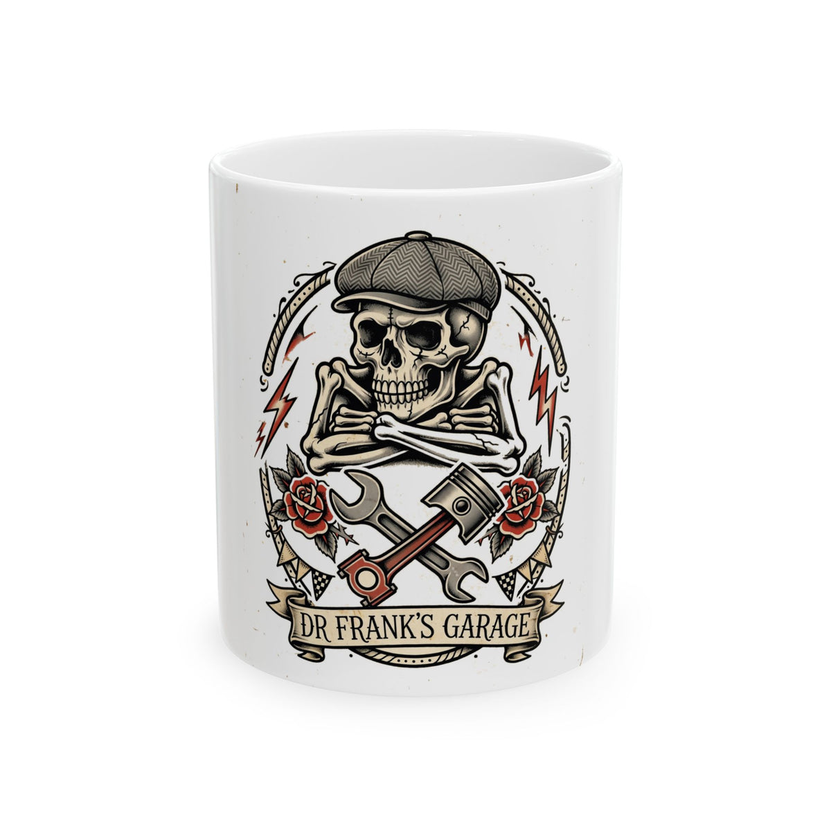 Ink And Iron Garage Mug - Dr. Frank's Garage, image 1
