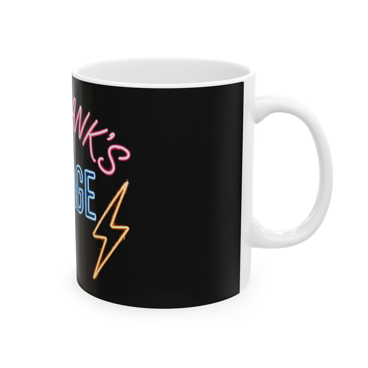 Neon Nights Garage Mug - Dr. Frank's Garage, image 5
