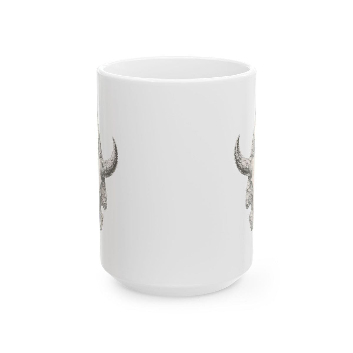 SHT Ranch Skull & Arrowhead Coffee Mug – SHT Ranch & Rodeo line by Dr. Frank's Garage