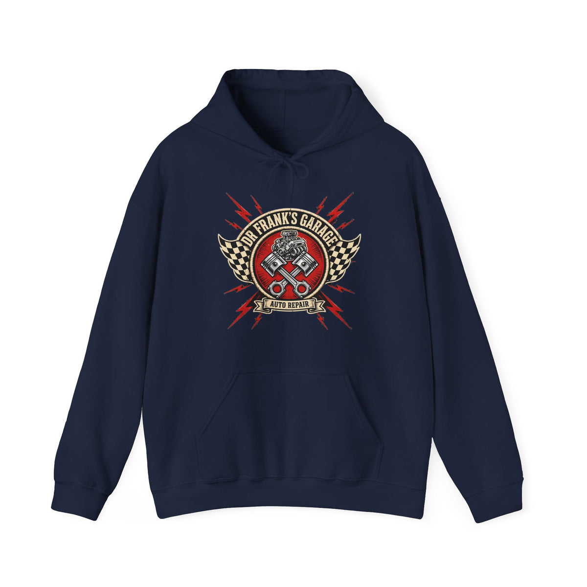 Speed Shop Garage Hoodie - Dr. Frank's Garage, image 2