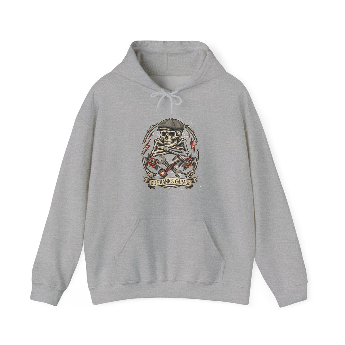 Ink And Iron Garage Hoodie - Dr. Frank's Garage, image 2