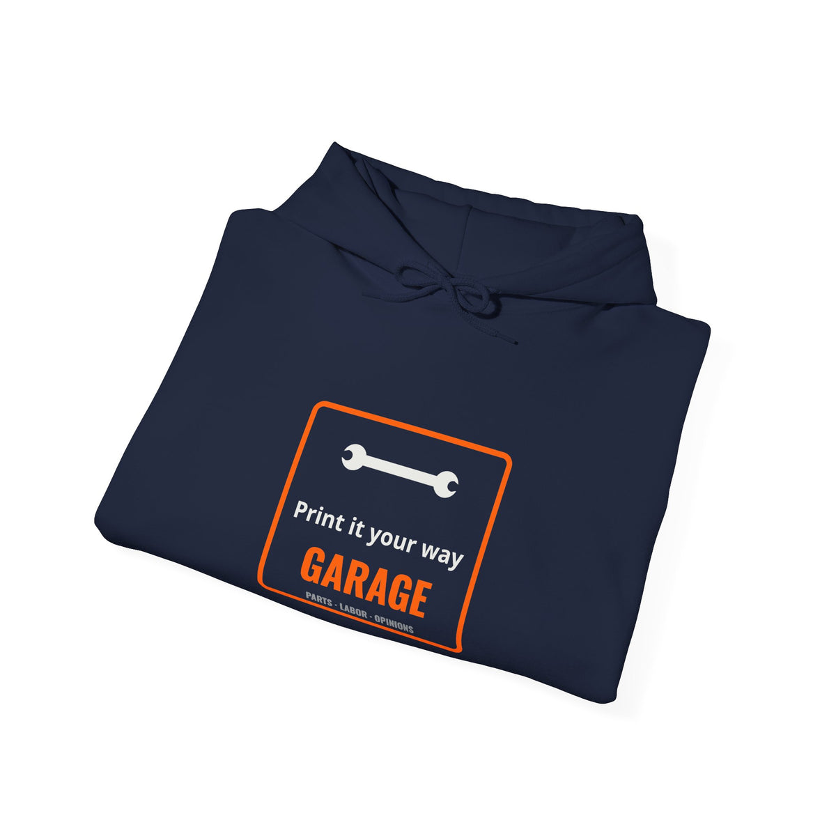 Personalized "___'s Garage" Hoodie