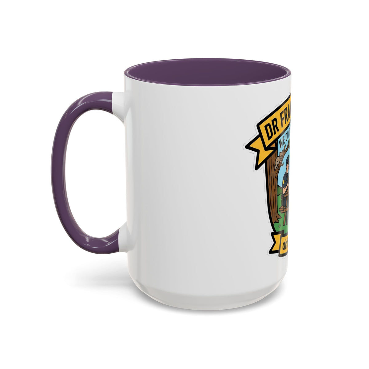 We Do It For The Gram ceramic mug with cop, firefighter and EMT