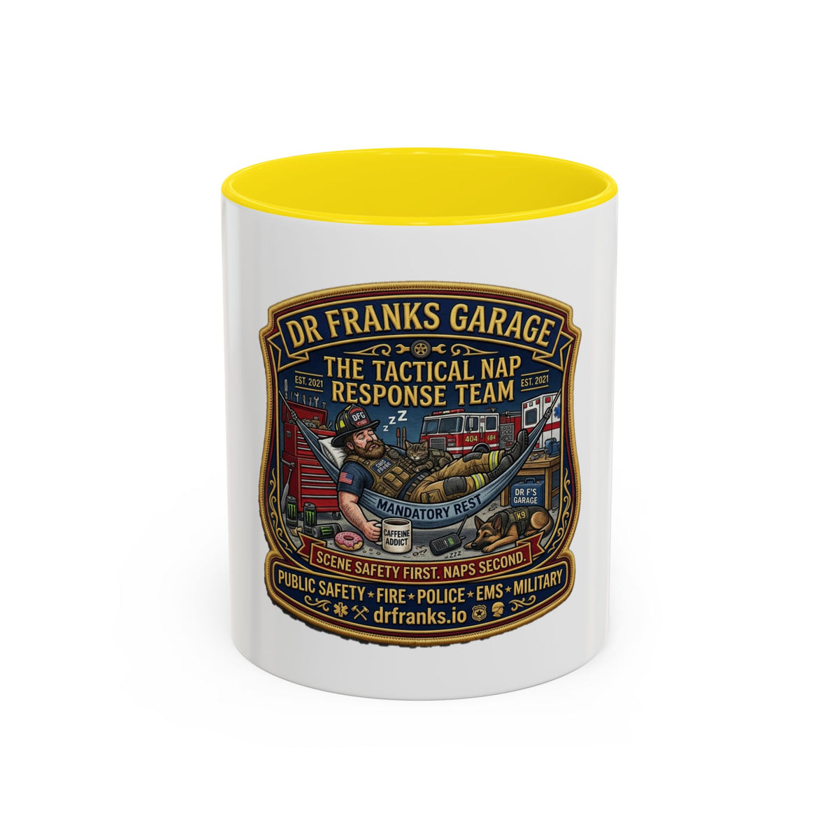 Tactical Nap Response Team Coffee Mug - Dr. Frank's Garage, image 8