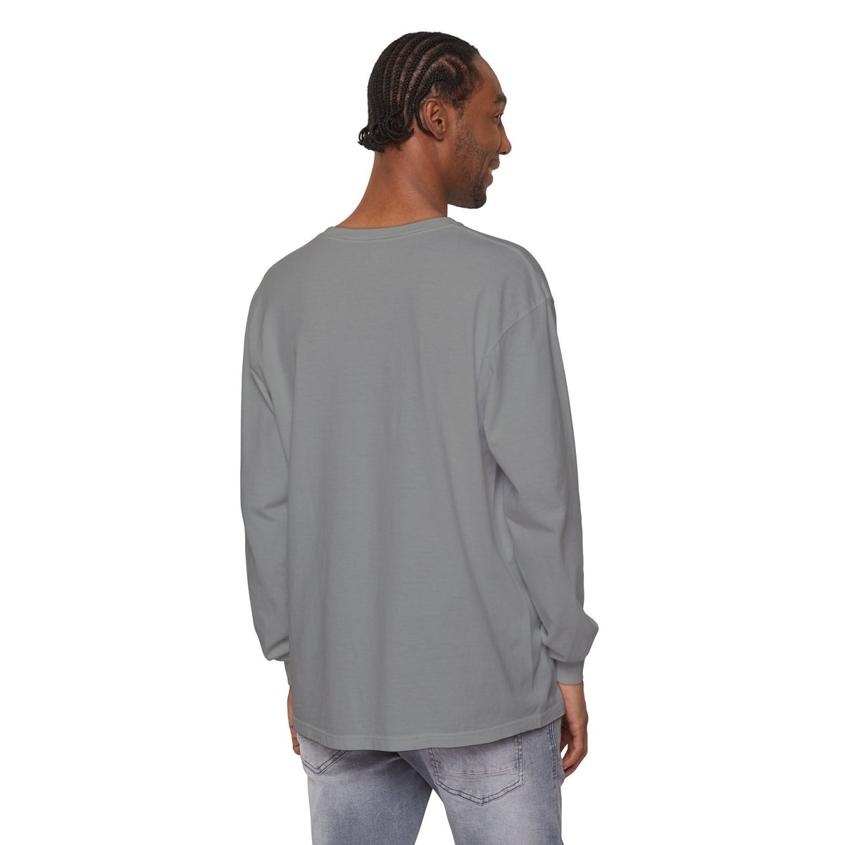 SHT Ranch black lab Comfort Colors long sleeve tee