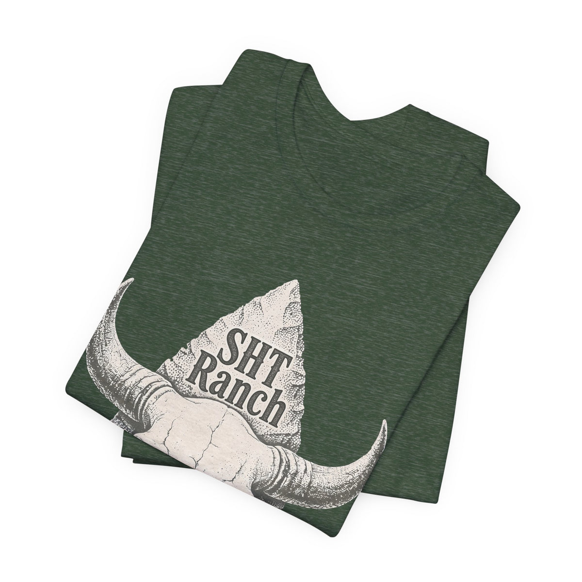 SHT Ranch Skull & Arrowhead Tee | Wren-Oak Ranch