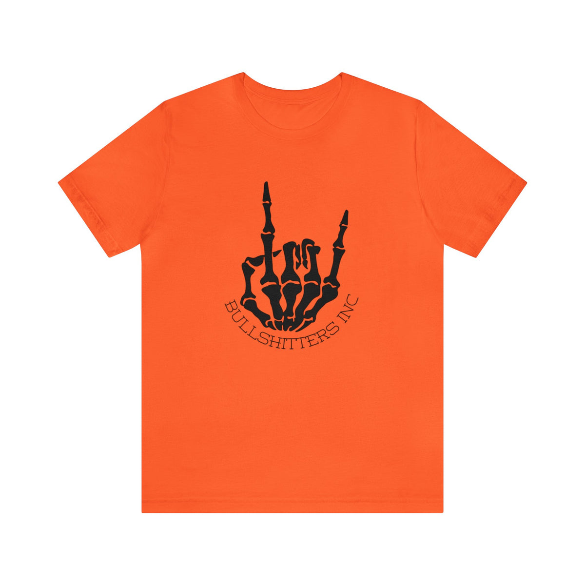 Bullshitters Inc t-shirt in Orange | Dr. Frank's Garage