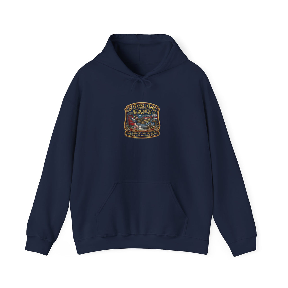 Tactical Nap Response Team Hoodie - Dr. Frank's Garage, image 2