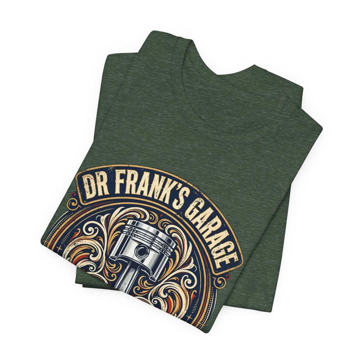 Winged Piston Tee – Garage Wear line by Dr. Frank's Garage, view 12