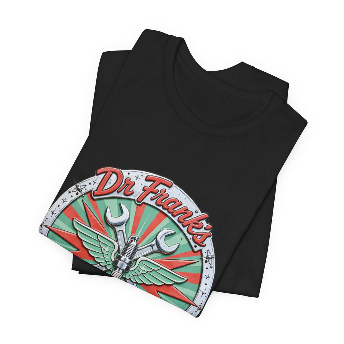 Atomic Garage Tee | Dr. Frank's Garage