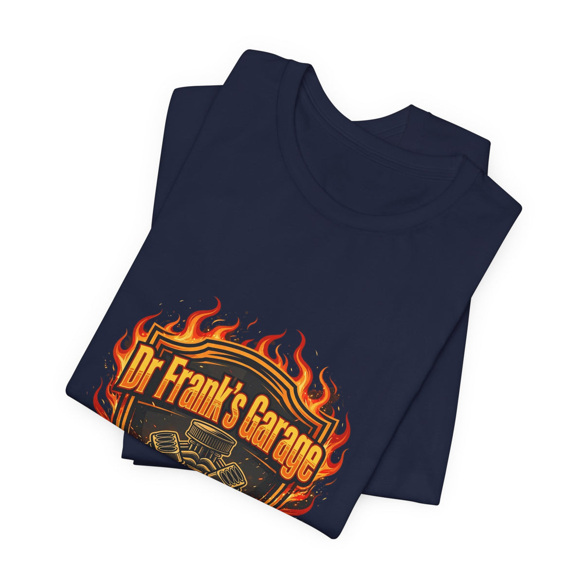 Midnight Flames Garage Tee - Dr. Frank's Garage, image 8