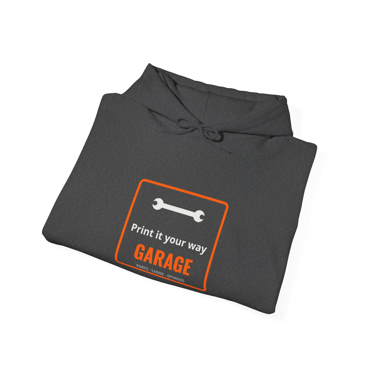 Personalized "___'s Garage" Hoodie