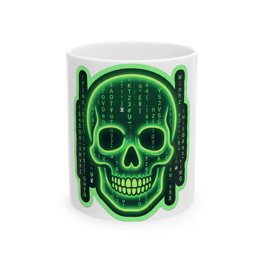 Neon Skull Mug - Dr. Frank's Garage