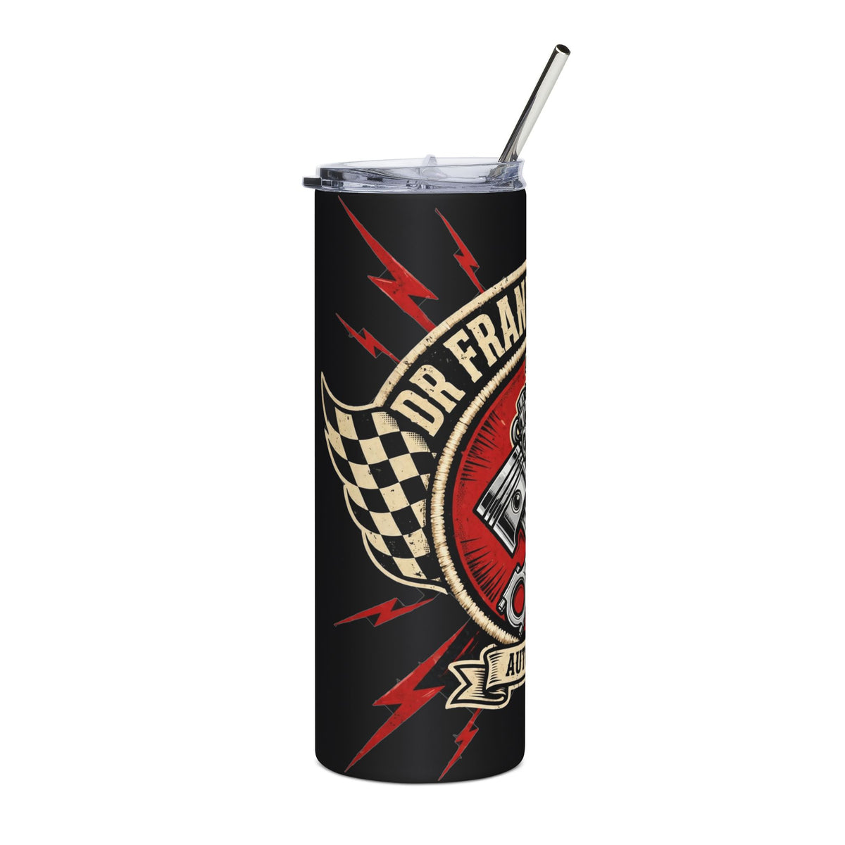 Speed Shop Garage Tumbler 20oz - Dr. Frank's Garage, image 2
