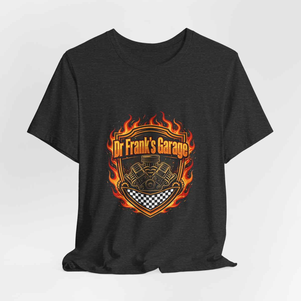 Midnight Flames Garage Tee - Dr. Frank's Garage, image 12